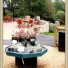 New  veranda, and tea rooms  Furzy Gardens, Minstead.  Hampsire