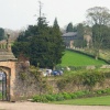 St.Mary's church from Tissington Hall, Derbyshire