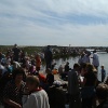 Crabbing at Walberswick, Suffolk