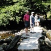 Old clapper bridge, Exmoor, Devon