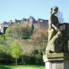 Edinburgh Castle from the park
