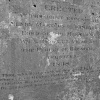 Engraving on the Monument at Wick Hill, Chippenham