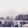 Central London. Near Tower bridge in London in the erly 1980's.