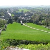 Corfe Town from the Castle