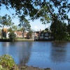 Beaulieu village from across the House