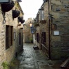 Booth's Yard, Pudsey, West Yorkshire. The buildings in the yard date back to the 17th Century.