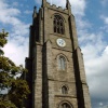 Pudsey Parish Church. The Clock Tower.