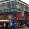 The corner of the Open Market, Huddersfield.