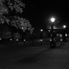 Harris Street at night