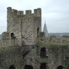 Top of Rochester Castle, Northumberland