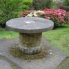 Memorial table in Leonardslee Garden