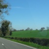 Green fields in Hampshire