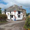 Shop & Post Office at St. Tudy, Cornwall
