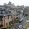 Village of Windsor, castle in background
