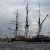 Southwick dry dock by the lock gates