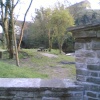New Mills. Down by the Sett valley trail where the train line crosses over the gorge.