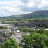 View of Clitheroe from the Castle