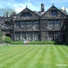 Rear view of the East Riddlesden Hall, West Yorkshire
