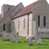 The church at Amberley, West Sussex