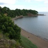 Overlooking The Bay, from Ravenscraig Castle Kirkcaldy, Fife.