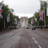Queen Victoria Memorial - looking down The Mall