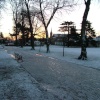 Royal Leamington Spa in the Snow. Warwickshire