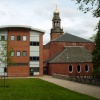 Old and new buildings, Leeds University.
