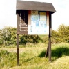 Information board at the Rodley Nature Reserve, West Yorkshire