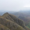 Loft Crag from summit of Pike o Stickle, Langdales, Lakes