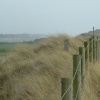 Littlehamton from the West Beach in winter