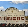 Town Sign. Trowbridge, Wiltshire