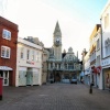 Fore Street on a February Sunday Morning
