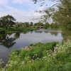 River Ribble and bridge at West Bradford, Lancashire