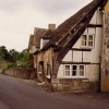 14th Century Cruck House in Lacock,  Wiltshire