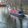 Canal Boat, at Paddington Green, London