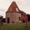 The oast house at Elvy Farm, Kent