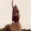 A statue of King Alfred, Winchester, Hampshire