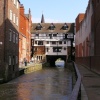 Tudor Building Over Bridge, Lincoln