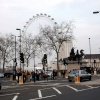 The London Eye in the background.