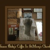 A thousand year old coffin of a baby in St. Mary's Church in Whitby in Yorkshire