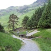 Walking in Langdale, Cumbria