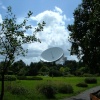View of the telescope in The Arboretum
