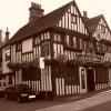 The Black Lion at Bishop's Stortford, Hertfordshire.