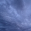 The big sky of Lincolnshire under unusual Atlantic weather.