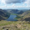 Buttermere & Crummock Water from Fleetwith Pike