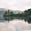 Brandelhow in winter Derwent Water, Cumbria
