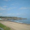 A beach not far from Whitby