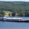Queen of Coniston Water 'Gondola' June 2005 near Hoathwaite Landing