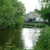 Roaches Lock by the canal at Mossley