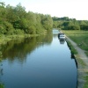 towpath along canal at Mossley